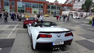 Corvette Treffen Mai 2018 in Jena [upl. by Ensoll]