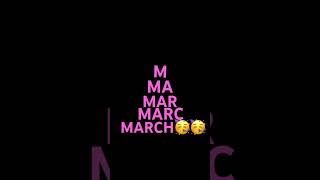 March ma birthday [upl. by Pammy]