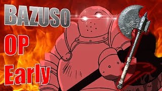 Dark Souls 3  Overpowered BAZUSO Early Millwood Battleaxe [upl. by Aisylla]