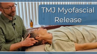 Deep TMJ and Cranial Myofascial Release Demonstration ASMR [upl. by Furie]