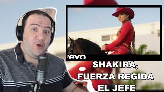 Shakira Fuerza Regida  El Jefe Official Video  TEACHER PAUL REACTS [upl. by Nivert213]