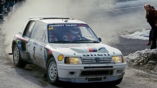 Ari Vatanen  Rally Montecarlo 1985 HD [upl. by Dumanian]