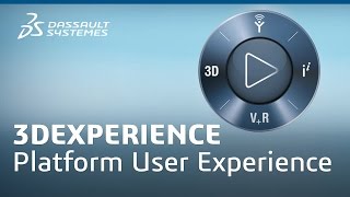 3DEXPERIENCE Platform User Experience  Dassault Systèmes [upl. by Anceline310]