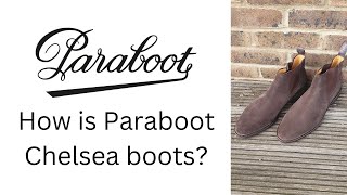 How are Paraboot Chelsea Boots Chamfort Noir Suede [upl. by Gabriello]