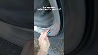 Diy polishing wheel lip automobile tuning stance drift polishing wheelpolish wheels [upl. by Sivram]