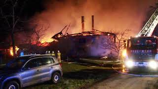 Großbrand in Seekirchen [upl. by Reinhart133]