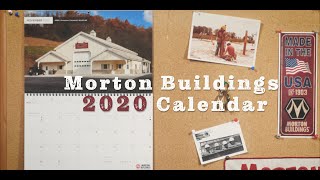 Morton Buildings 2020 Calendar TW Mahaffey Excavating [upl. by Reteid151]