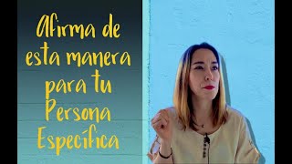 Manifiesta la VERSIÓN PERFECTA de tu persona específica 💁🏻‍♀️💁🏻‍♂️ [upl. by Diarmid237]