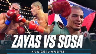 Xander Zayas Puts On A Clinic In New York  FIGHT HIGHLIGHTS  INTERVIEW [upl. by Circosta]