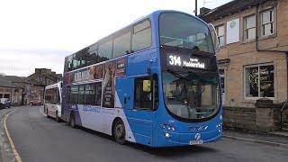 Holmfirth Buses  Friday 5th January 2024 [upl. by Adigirb]