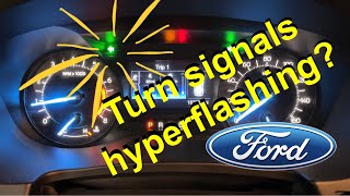 Stop Hyperflash without Resistors Ford amp FORScan [upl. by Maddeu]