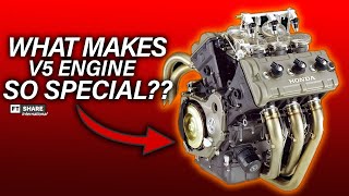 What Makes RC211V Engine So Special  V5 Cylinders Engine By honda [upl. by Gaughan180]