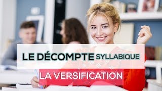 LA VERSIFICATION le décomptesyllabique [upl. by Aala982]