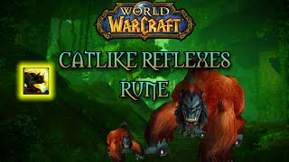 World of Warcraft  Catlike Reflexes Rune Guide SoD [upl. by Adnilec855]