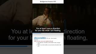 Discernible  Meaning Pronunciation Usage  Learn English with TV Shows amp Movies [upl. by Erv]