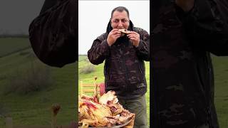 Ruddy crust and Tender Flesh of Chicken on Coals Rustic Cooking Method  Cooking Video food [upl. by Iphigenia603]