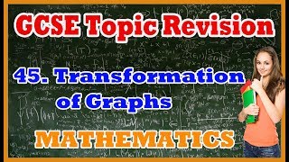 GCSE Maths  Transformation of Graphs  Topic Revision Part 45 [upl. by Jody]