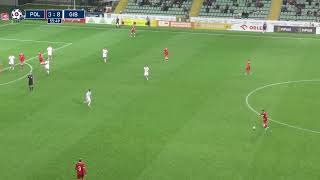 POLSKA  GIBRALTAR 40 SKRÓT Eliminacje Mistrzostw Europy U19  Stalowa Wola  12102024 [upl. by Rednasela12]