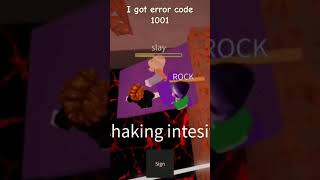 Error code 1001 roblox errorcode errorcode1001 [upl. by Acirred]