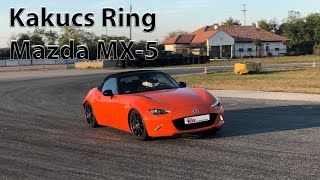 Kakucs Ring  Mazda MX5 ND G184  couple fun laps [upl. by Caryl]