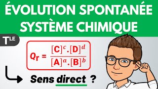 Évolution spontanée dun système chimique 💪 Terminale Spécialité [upl. by Glarum]