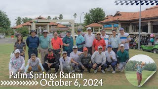 Playing Golf at Palm Springs Batam – A Tropical Day Out on 09102024 [upl. by Allemrac]