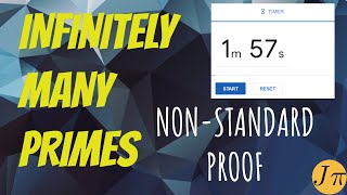 2 Minutes Infinitely Many Primes  NonStandard Proof [upl. by Michigan471]