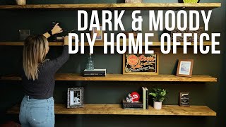 500 DIY Home Office Makeover in 48 hours [upl. by Marga]