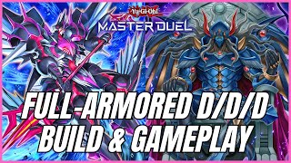 YuGiOh FULLARMORED DDD BUILD GUIDE amp RANKED GAMEPLAY  Master Duel Season 28 [upl. by Llechtim]