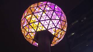 New Yorkers welcome 2022 with Times Square ball drop [upl. by Attenov102]