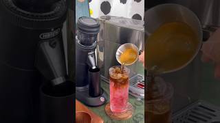 iced coffee with Sparkling water using HiBREW H10B hibrew coffee brewedcoffee coffeemachine [upl. by Gladstone]