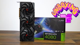 PNY XLR8 ARGB Gaming OC Verto RTX 4080 unboxing [upl. by Raina428]