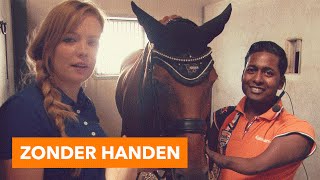 Paardrijden zonder handen  PaardenpraatTV [upl. by Eob619]