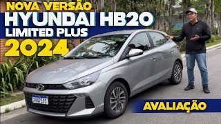 HYUNDAI HB20 Limited Plus 2024 qual o conteúdo dessa NOVA VERSÃO Qual o PREÇO [upl. by Cuttler]