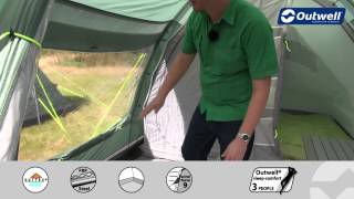 Outwell Tent Birdland M  2014  Innovative Family Camping [upl. by Yodlem49]