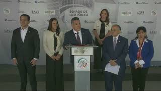 Conferencia de prensa de integrantes del Grupo Parlamentario del PRI del 23 de octubre de 2024 [upl. by Berlyn]