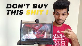 🤮3D Screen Magnifier for Mobile ⚡Unboxing amp Quick Review⚡ [upl. by Alisa238]