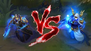 마법공학 카사딘 VS 우주의 지배자 카사딘 롤 스킨 비교 Hextech Kassadin VS Cosmic Reaver Kassadin Skin [upl. by Ani]