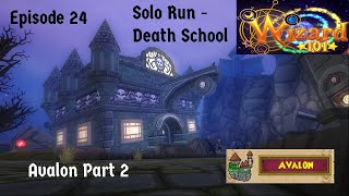 Death School Solo Run Episode 24  Wizard101 [upl. by Pinette]