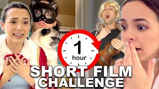 Who Can Make The Best Short Film in 1 Hour  Merrell Twins [upl. by Eima]