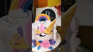 Unicorn theme premium designer cakes BB Bakers Jaunpur [upl. by Retsae]