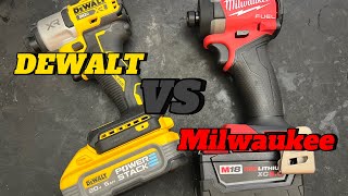 Milwaukee VS DEWALT ULTIMATE SHOWDOWN [upl. by Murielle98]