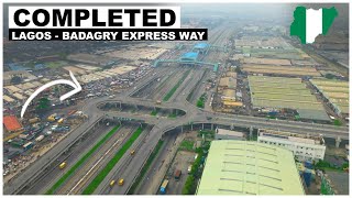 The Most Ambitious Road Project In Nigeria is Complete Lagos Badagry Express [upl. by Llamaj387]