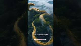 Worlds Biggest Snake Vasuki Indicus facts amazingfacts trending forest snake [upl. by Einre]