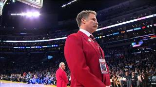 Will Ferrell a security guard at Staples Center [upl. by Leavitt630]