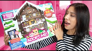 Opening ALL DOORS In ADOPT ME CHRISTMAS ADVENT CALENDER 2024 [upl. by Auot]