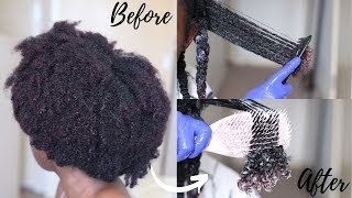 How to Easily Detangle DRY MATTED Type 4 Hair [upl. by Khalsa]