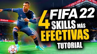 4 NUEVOS REGATES que DEBES APRNDER en FIFA 22 TUTORIAL 😱😱 [upl. by Mahseh]