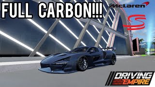 The McLaren Senna has awesome customization in Driving Empire [upl. by Eboh]