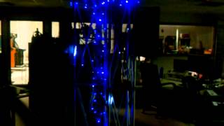 LED Meteor Icicle Lights with Blue Xmas Lights [upl. by Merell]